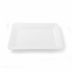 Best reviews of 🧨 Posh Setting White Plastic Rectangular Serving Tray - 2 Count ❤️