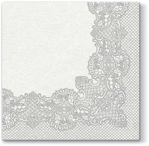 Top 10 👍 Posh Setting Royal Lace Silver Airlaid 1/4 Fold Dinner Napkin - 50 Pack ✨ 3 Top 10 👍 Posh Setting Royal Lace Silver Airlaid 1/4 Fold Dinner Napkin - 50 Pack ✨
