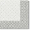 Buy 🌟 Posh Setting Subtle Grid Silver Airlaid 1/4 Fold Dinner Napkin - 50 Pack 👍 -Cheap poshsetting Store 1588050522jpg