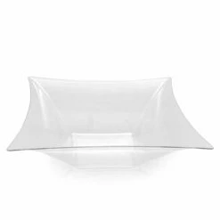 Coupon π― Posh Setting Horizon Clear Square Plastic Serving Bowls - 2 Pack π₯°