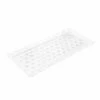 Outlet 👍 Posh Setting Clear Plastic Rectangular Loaf Tray - 2 Count 👍