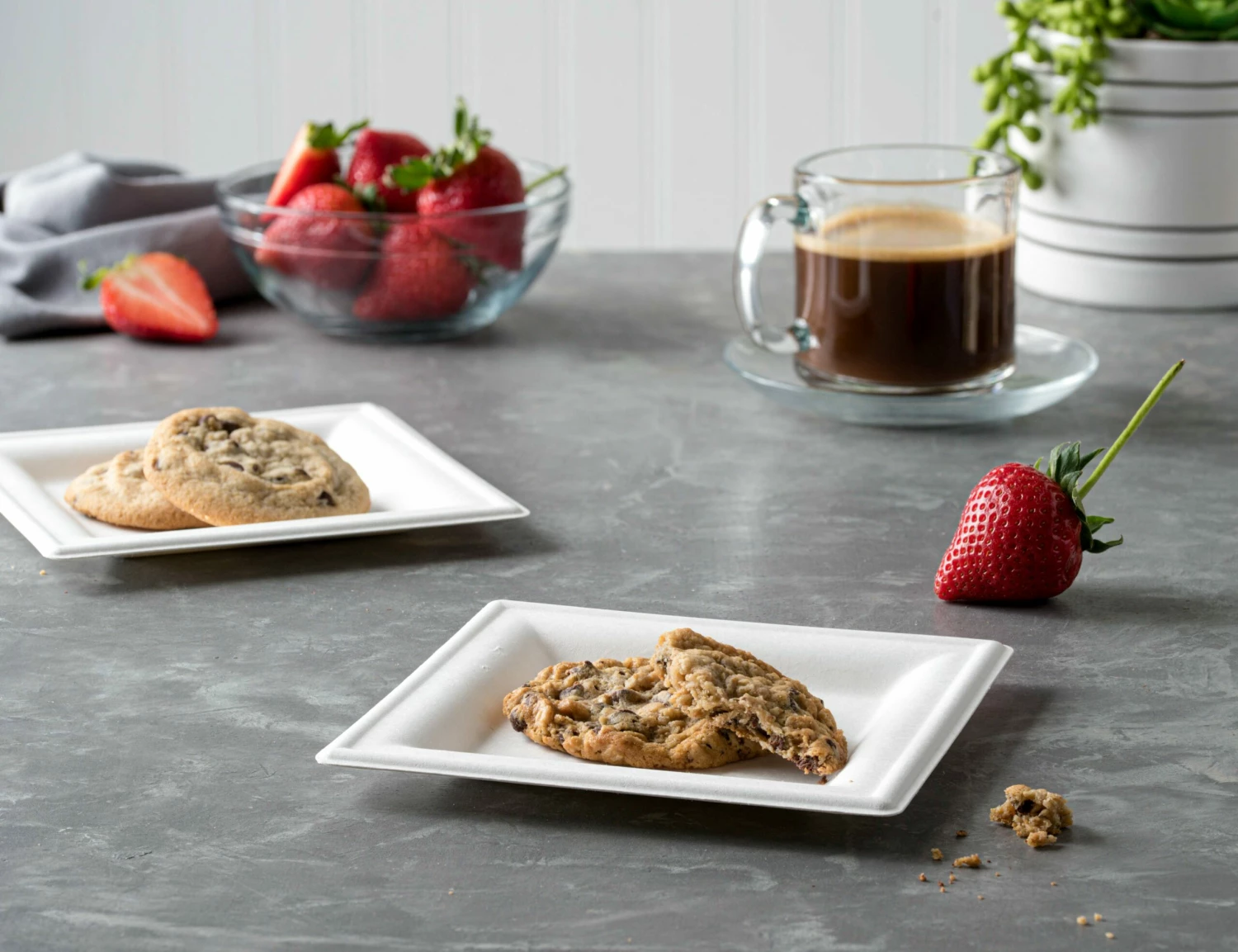 Top 10 π₯ Posh Setting 100% Compostable Paper Plates Square Natural Disposable Sugar Cane Bagasse Plate, Eco-Friendly - Green Leaf π 10 Top 10 π₯ Posh Setting 100% Compostable Paper Plates Square Natural Disposable Sugar Cane Bagasse Plate, Eco-Friendly - Green Leaf π - Image 8