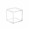 Buy ⌛ Posh Setting 2 Inch Clear Square Boxes With Lid - 6 Count ⭐