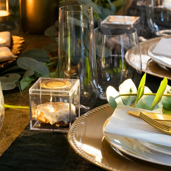 Buy ⌛ Posh Setting 2 Inch Clear Square Boxes With Lid - 6 Count ⭐ 5 Buy ⌛ Posh Setting 2 Inch Clear Square Boxes With Lid - 6 Count ⭐ - Image 3