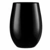 Flash Sale 🔔 Posh Setting 16 oz. Black Stemless Wine Goblets 6 Pack 😉