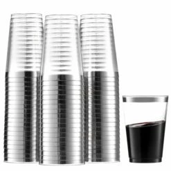 Promo 🛒 Posh Setting 12 Oz Clear Plastic Tumblers With Silver Rim 🌟 -Cheap poshsetting Store 2022 04 1311 22 26 B Radius8 Smoothing4 Edit 2