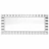 Best deal 🥰 Posh Setting Silver and Clear Rectangular Tray - 2 Count 🎁