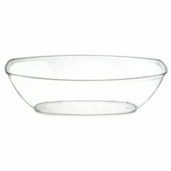 New β¨ Posh Setting Clear Oval Salad Bowl - 2 Pack π