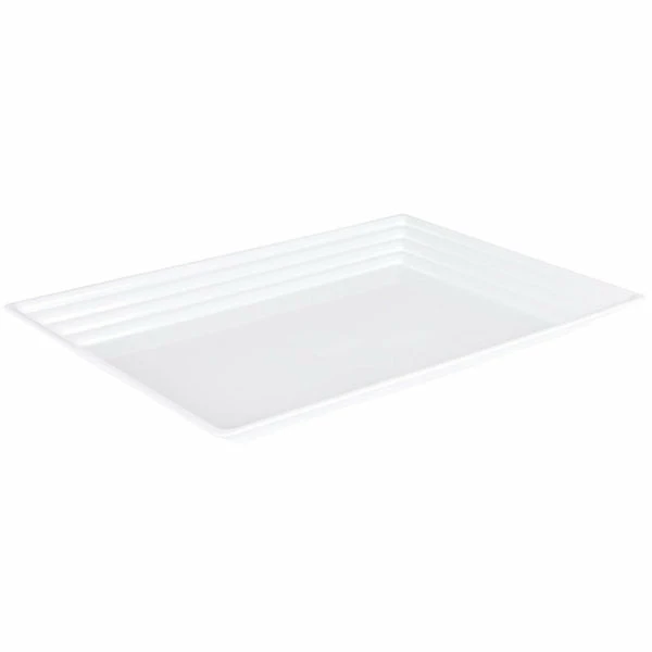 Cheapest β€οΈ Posh Setting White Leveled Rectangular Plastic Serving Tray - 2 Count π 3 Cheapest β€οΈ Posh Setting White Leveled Rectangular Plastic Serving Tray - 2 Count π
