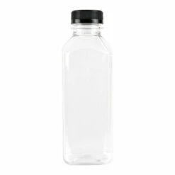Best Sale 😀 Posh Setting 12 Oz Clear Plastic Bottles With Covers - 7 Pack 😍