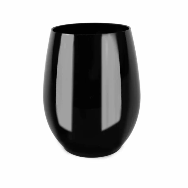 Best Pirce ⭐ Posh Setting 12 Oz Stemless Goblets Black Plastic Wine Glasses 6 Pack ❤️ 5 Best Pirce ⭐ Posh Setting 12 Oz Stemless Goblets Black Plastic Wine Glasses 6 Pack ❤️ - Image 3