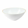Top 10 🛒 Posh Setting White and Gold Organic Plastic Salad Bowl - 2 Pack ❤️