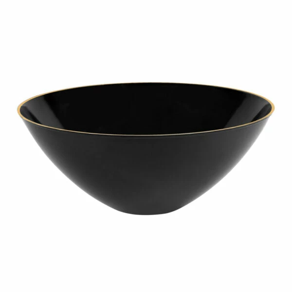 Hot Sale βοΈ Posh Setting Black and Gold Organic Plastic Salad Bowl - 2 Pack π 3 Hot Sale βοΈ Posh Setting Black and Gold Organic Plastic Salad Bowl - 2 Pack π