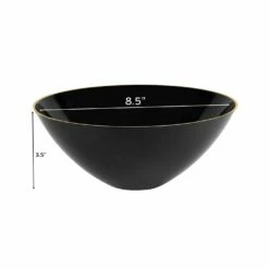 Hot Sale βοΈ Posh Setting Black and Gold Organic Plastic Salad Bowl - 2 Pack π 8 Hot Sale βοΈ Posh Setting Black and Gold Organic Plastic Salad Bowl - 2 Pack π -Cheap poshsetting Store 3229 32aa0cfc b45c 4b61 8e3e b2c24c657915