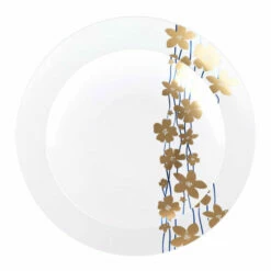 Flash Sale 👏 Posh Setting 32 Pack Blue/Gold Round Plastic Dinnerware Set (16 Guests) - Vine 🧨 -Cheap poshsetting Store 3385 B 600x600 8968d83b 5b99 4c03 b00c 4515d9868324