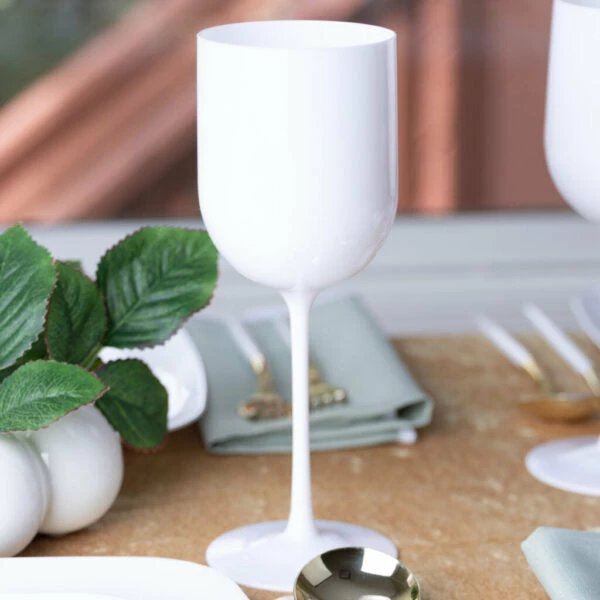 Best Pirce βοΈ Posh Setting 12 Oz White Plastic Wine Goblets π 4 Best Pirce βοΈ Posh Setting 12 Oz White Plastic Wine Goblets π - Image 2