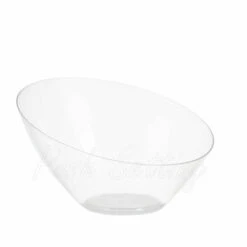 Discount 🌟 Posh Setting 8 Oz Clear Plastic Small Snack, 🍬 Candy Serving Bowl - 5 Pack 🌟