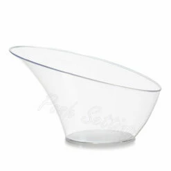 Deals ✨ Posh Setting 40 oz. Clear Modern Plastic Serving Bowl - Serverware 😉