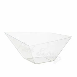 Flash Sale 🔔 Posh Setting 144 oz. Clear Diamond Shape Plastic Serving Bowl - Serverware ⌛