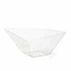 Best reviews of 🎁 Posh Setting 64 oz. Clear Diamond Shape Plastic Serving Bowl - Serverware 🔥