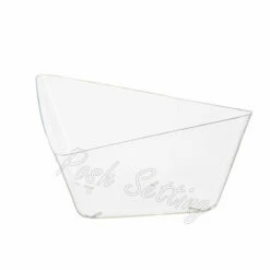Hot Sale 👏 Posh Setting 28 oz. Clear Diamond Shape Plastic Serving Bowl - Serverware 🤩
