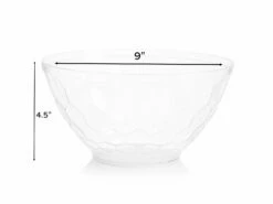 Flash Sale β€οΈ Posh Setting White Plastic Embossed Salad Bowl 1 Pack π₯° 8 Flash Sale β€οΈ Posh Setting White Plastic Embossed Salad Bowl 1 Pack π₯° -Cheap poshsetting Store 3783