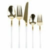 Flash Sale 🔥 Posh Setting Infinity Collection White/Gold Flatware Set 40 Pieces - Setting for 8 🛒 2 Flash Sale 🔥 Posh Setting Infinity Collection White/Gold Flatware Set 40 Pieces - Setting for 8 🛒 -Cheap poshsetting Store 3783 B 600x600 7cab87d1 c281 4c11 ad56 e26b6ae46b92