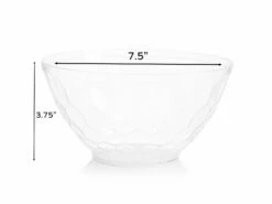 Flash Sale β€οΈ Posh Setting White Plastic Embossed Salad Bowl 1 Pack π₯° 9 Flash Sale β€οΈ Posh Setting White Plastic Embossed Salad Bowl 1 Pack π₯° -Cheap poshsetting Store 3785
