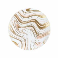 Cheap 🎁 Posh Setting 32 Pack Pink and Gold Round Plastic Dinnerware Set (16 Guests) - Curve 🔥 -Cheap poshsetting Store 3808 B2 600x600 ed4d1920 fe52 4f98 804a 8a7431bd08a9