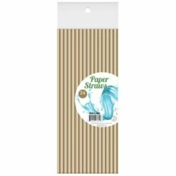Cheapest 💯 Posh Setting Light Brown Paper Straws 24 Pack ✨ -Cheap poshsetting Store 3882 600x600 1