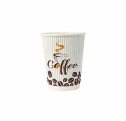 Hot Sale ⭐ Posh Setting 16 oz. Ripple Paper Coffee Cups - 20 Count 🎁