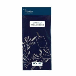 Best reviews of π₯° Posh Setting Chanukah Table Cover Blue/Silver 54" x 108" - Chanukah π