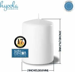 Brand new 🔥 Posh Setting White Pillar Candles Unscented Dripless Clean Burning Smokeless Dinner Candle 2" x 3" 4 Pack 👍 -Cheap poshsetting Store 71HL5rZTI5L. AC SL1500