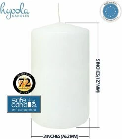 Top 10 ✔️ Posh Setting White Pillar Candles Unscented Dripless Clean Burning Smokeless Dinner Candle 3" x 5" 6 Pack 😀 -Cheap poshsetting Store 71czUqZ5uWL. AC SL1500
