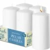 Buy ⭐ Posh Setting White Pillar Candles Unscented Dripless Clean Burning Smokeless Dinner Candle 2" x 4" 4 Pack 🔥 -Cheap poshsetting Store 71p6otkH cL. AC SL1500