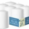 Buy 🛒 Posh Setting White Pillar Candles Unscented Dripless Clean Burning Smokeless Dinner Candle 3" x 4" 6 Pack ⭐ -Cheap poshsetting Store 71qV5r9vSuL. AC SL1500