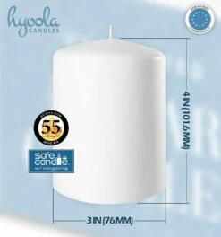 Buy 🛒 Posh Setting White Pillar Candles Unscented Dripless Clean Burning Smokeless Dinner Candle 3" x 4" 6 Pack ⭐ -Cheap poshsetting Store 71tm8sUIqGL. AC SL1500