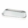 Best reviews of 🎁 Posh Setting 9″X13″ Silver Foiled Paper Tray - 2 Count ❤️
