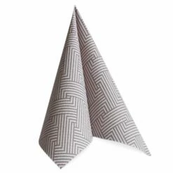 Promo 🤩 Posh Setting Linen Like Disposable Paper Dinner Napkins - Taupe - 50 Pack ✨