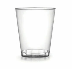 Budget 🔔 Posh Setting 7 Oz Clear Hard Plastic Tumbler Round Party Cups-20 Pack 👏