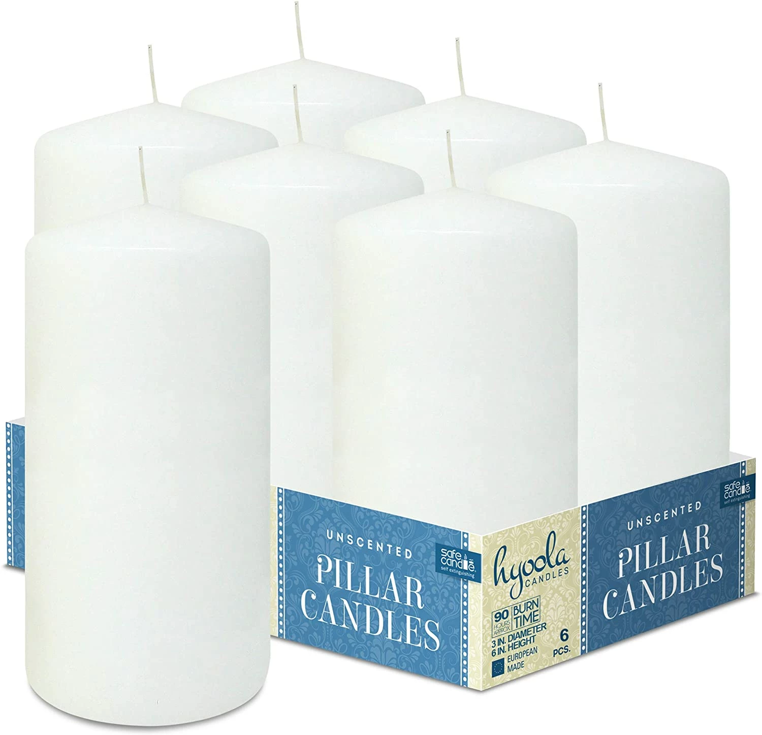 Best reviews of β¨ Posh Setting White Pillar Candles Unscented Dripless Clean Burning Smokeless Dinner Candle 3" x 6" 6 Pack π 3 Best reviews of β¨ Posh Setting White Pillar Candles Unscented Dripless Clean Burning Smokeless Dinner Candle 3" x 6" 6 Pack π