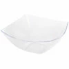 Discount 🌟 Posh Setting Square Fancy Clear Serving Bowl - Serverware 😉