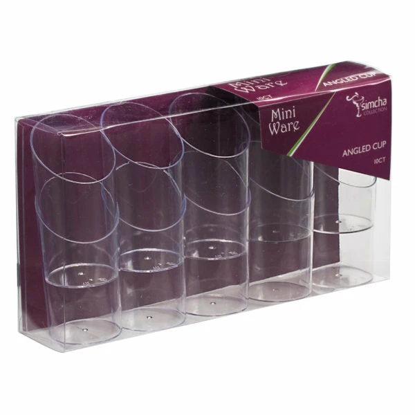 Outlet π Posh Setting 2.5 oz. Clear Plastic Angled Mini Cup-10 Count π 3 Outlet π Posh Setting 2.5 oz. Clear Plastic Angled Mini Cup-10 Count π - Image 2