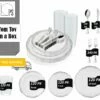 Best Sale 🥰 Posh Setting White and Gold/Silver Round Plastic Wedding Value Set (120 Servings) - Aristocrat ✔️