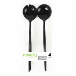 Budget π Posh Setting Novelty Collection Serving Spoon & Spork Black - 4 Pack π 7 Budget π Posh Setting Novelty Collection Serving Spoon & Spork Black - 4 Pack π -Cheap poshsetting Store Black 30985652 09cd 479a a8db 7d4f299d92af