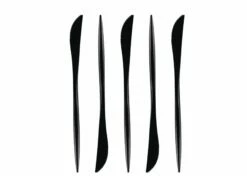 Outlet 😍 Posh Setting Novelty Collection Black Flatware 32 Count 🎉 -Cheap poshsetting Store Black Knife 21b486bd 020f 4155 913d 30038513b70f