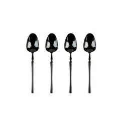 Discount 🤩 Posh Setting Infinity Collection Black Flatware 32 Count ❤️ -Cheap poshsetting Store Black tea ecaaac7b 7fb1 45b6 ada7 041c10616641