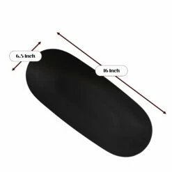 Flash Sale 🤩 Posh Setting Black Plastic Oval Pebbled Serving Dish - 2 Pack 🔥 -Cheap poshsetting Store Blackbig 1