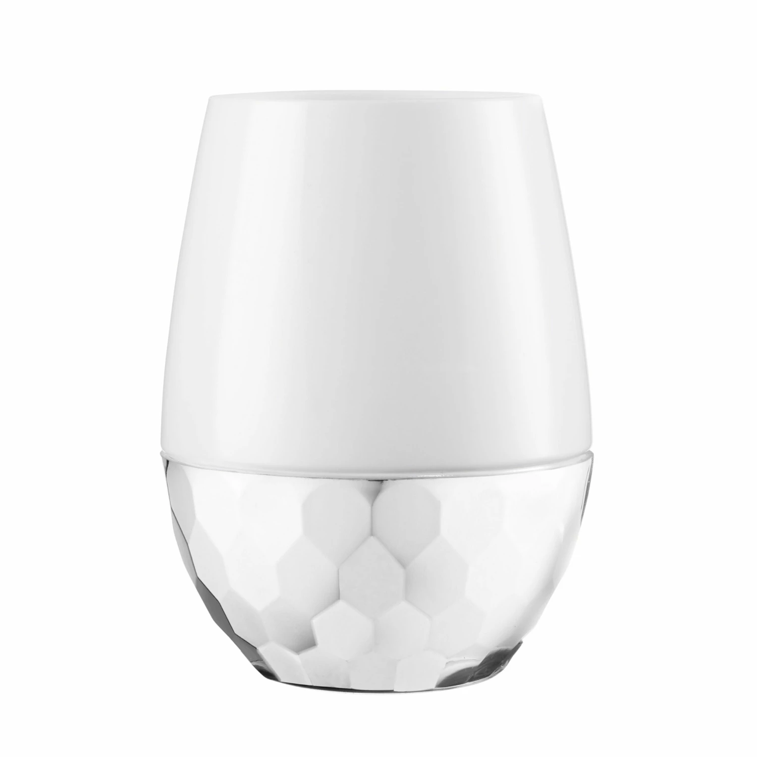 Top 10 π Posh Setting 16 Oz White Stemless Wine Goblets with π¨ Hammered Silver Design 6 Pack β 3 Top 10 π Posh Setting 16 Oz White Stemless Wine Goblets with π¨ Hammered Silver Design 6 Pack β
