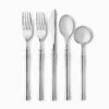 Promo 🛒 Posh Setting Fusion Collection Silver Flatware Set 40 Count - Setting for 8 🛒